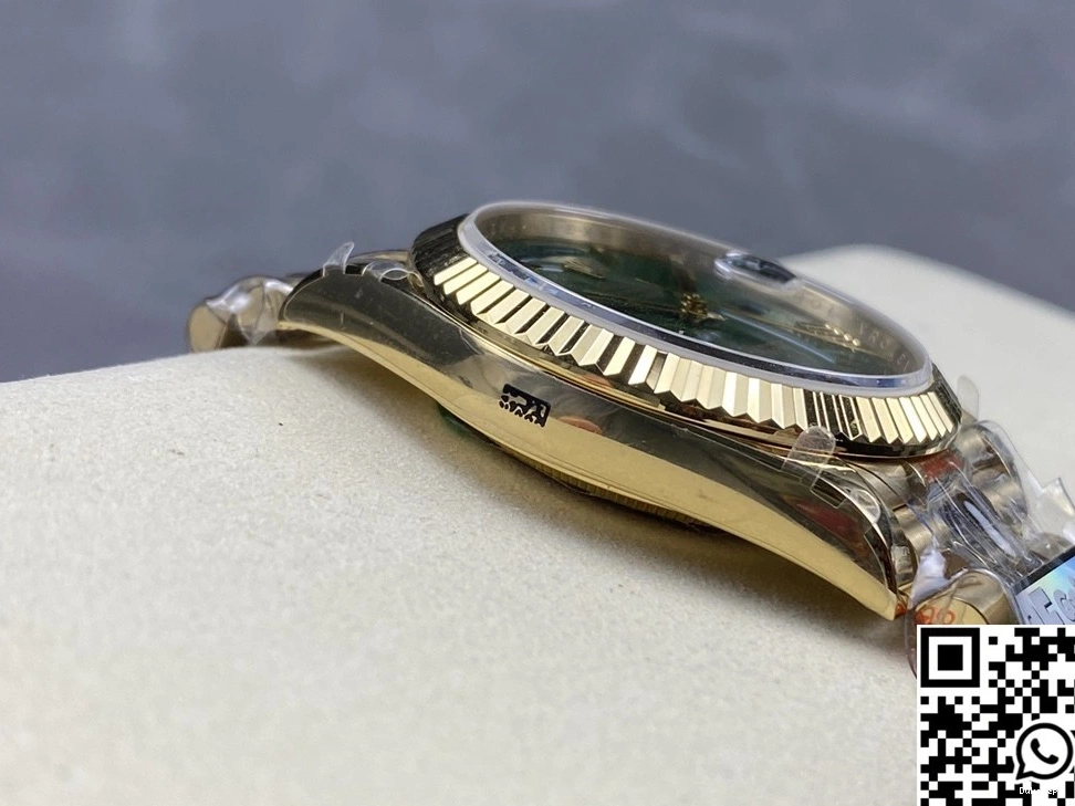 Rolex M228238-0061 QF Dial Factory Green Tungsten 1003 Contemporary Date v5 Day Steel 0724